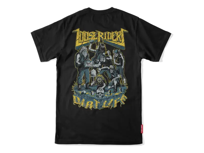 Loose Riders "Dirt Life" T-Shirt - Black
