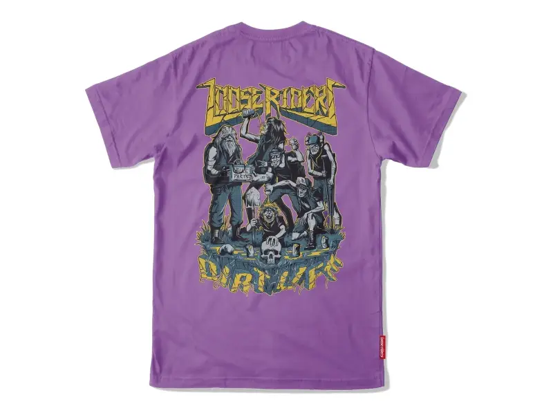 Loose Riders "Dirt Life" T-Shirt - Purple