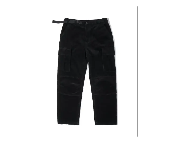 Loose Riders "District Corduroy Cargo" Pants - Black