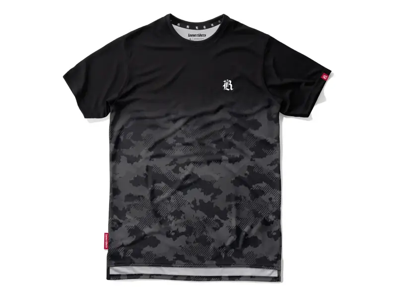 Loose Riders "Essentials Dipped" Jersey - Black