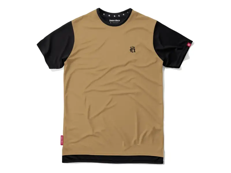 Loose Riders "Essentials" Jersey - Tan/Black