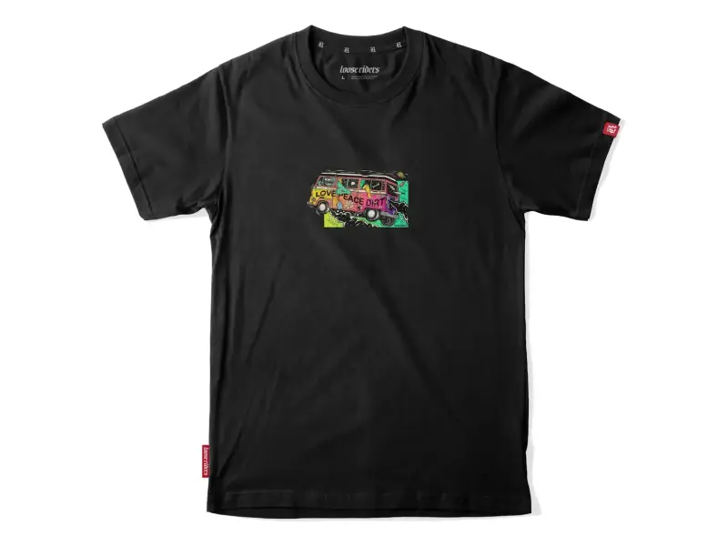 Loose Riders "Love Peace Dirt" T-Shirt - Black