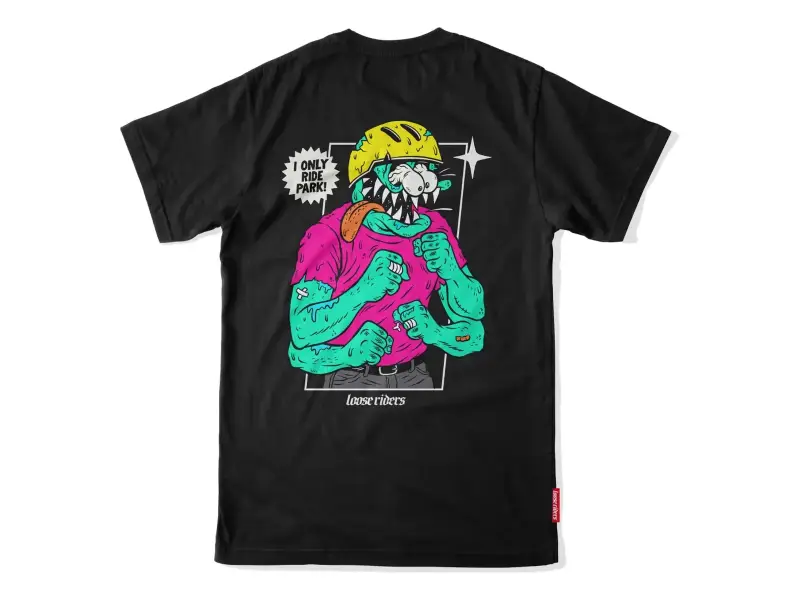 Loose Riders "Ride Park" T-Shirt - Black