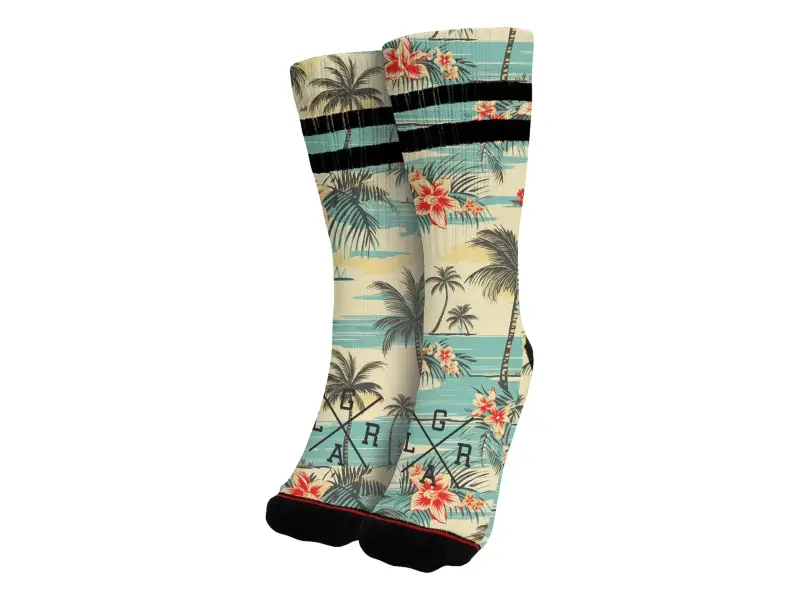 Loose Riders "Technical" Socks - Island Vibes