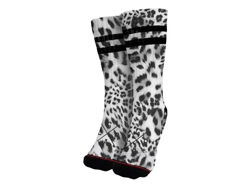 Loose Riders "Technical" Socks - Snow Leopard