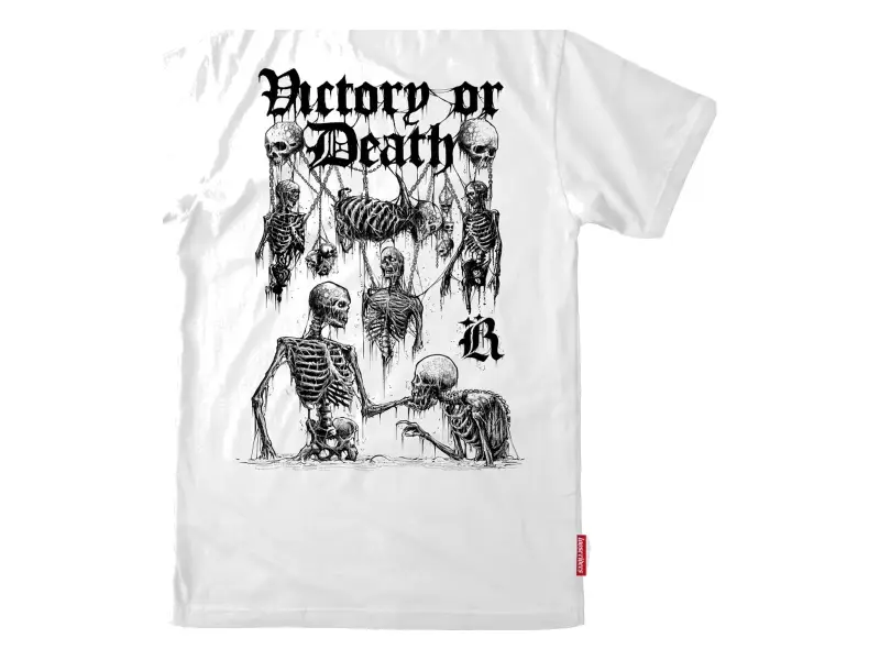 Loose Riders "Victory Or Death" T-Shirt - White
