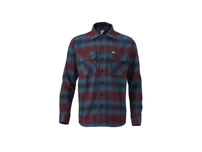 Loose Riders "Woodland Flannel" Shirt - Red/Blue