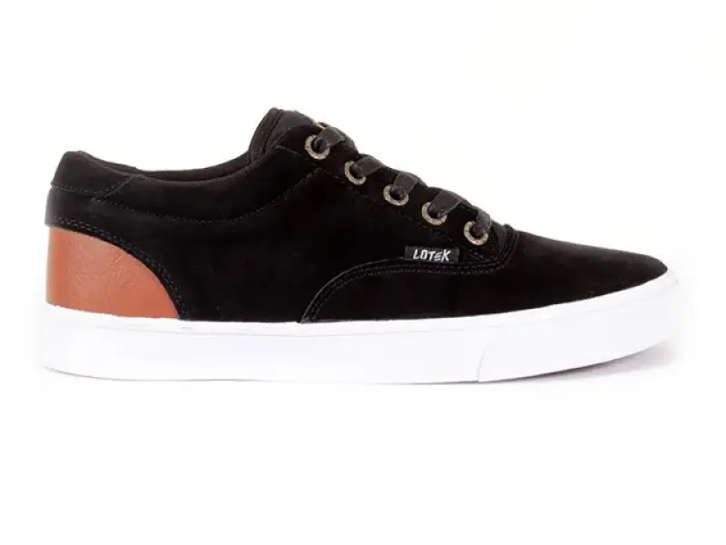 Lotek "Reeves WS" Shoes - Black/White/Brown