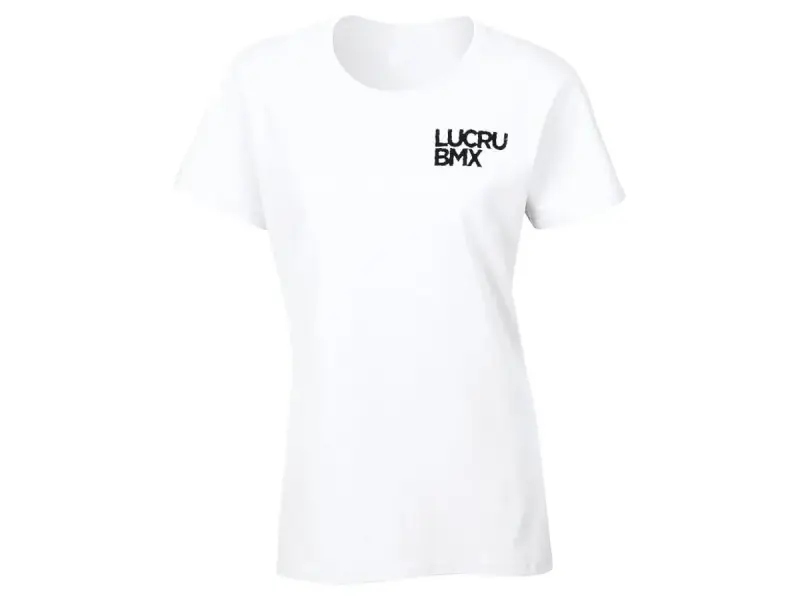 LucruBMX "Global Woman" T-Shirt - White