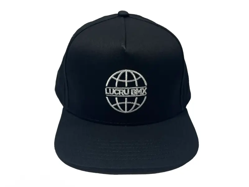 LucruBMX "Snapback" Cap - Black