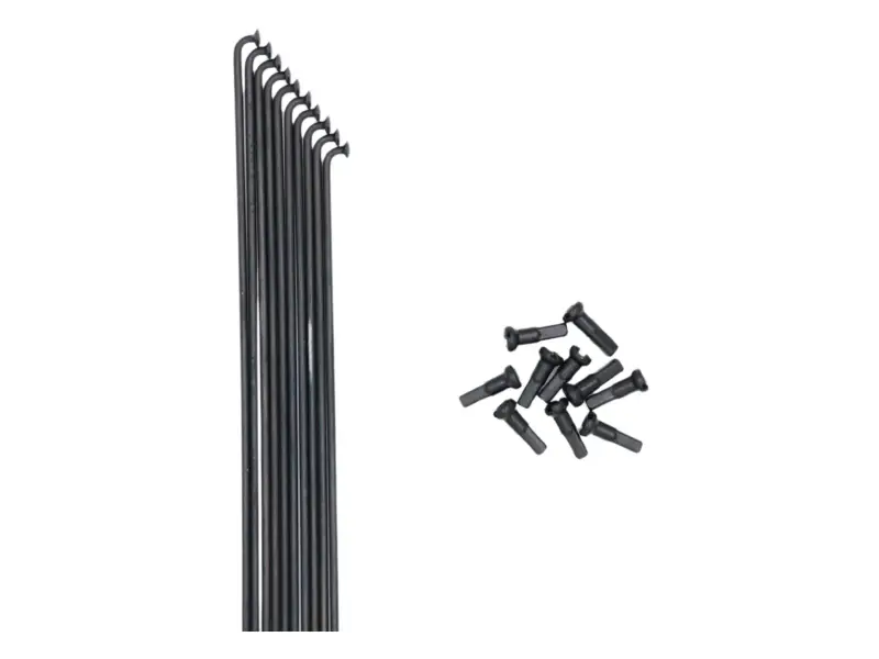 Mach1 "14G" BMX Race Speichen (10er Pack) - Black