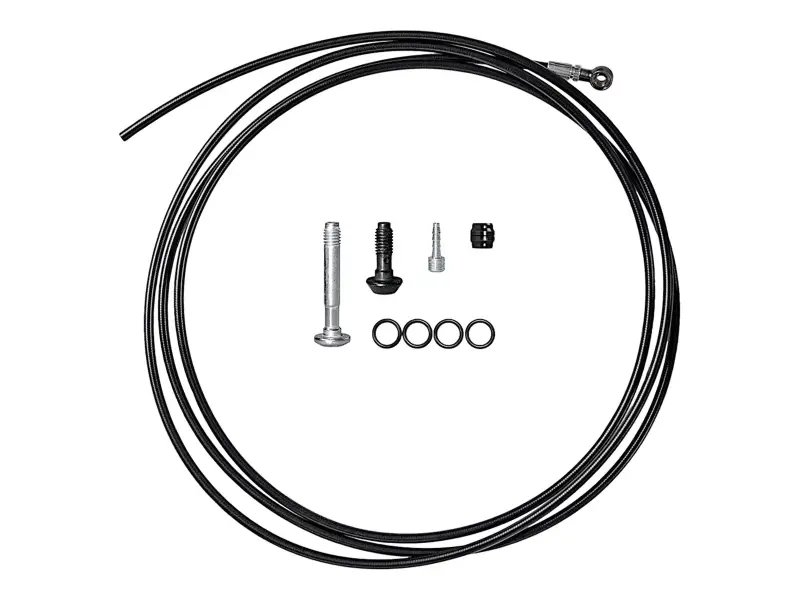 Magura Brake Hose - MT, Banjo 90°, 2500mm