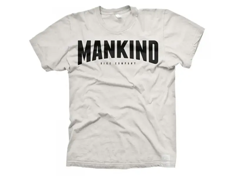 Mankind Bike Co. "Cinemascope" T-Shirt - White