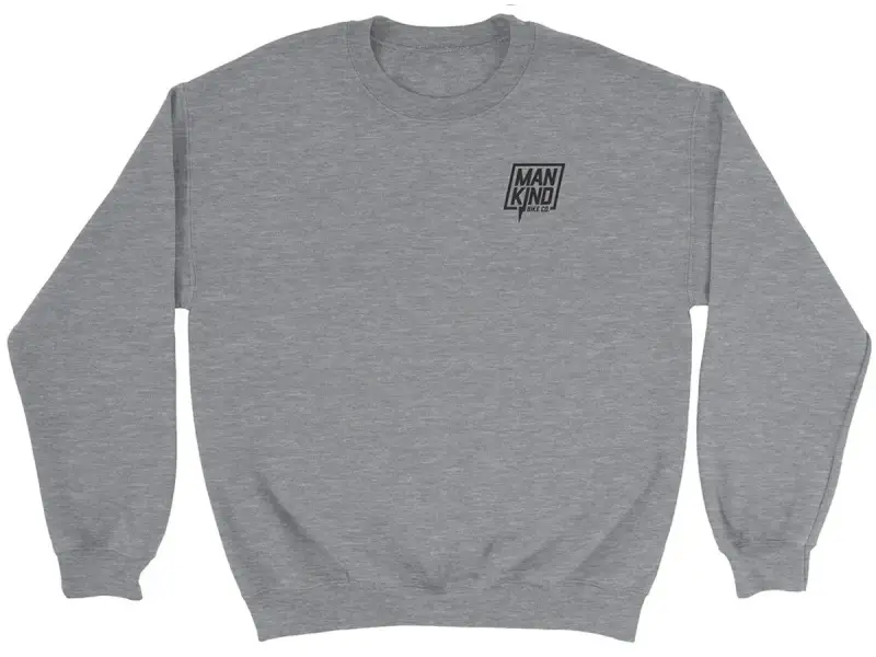 Mankind Bike Co. "Company" Sweater Pullover - Heather Grey