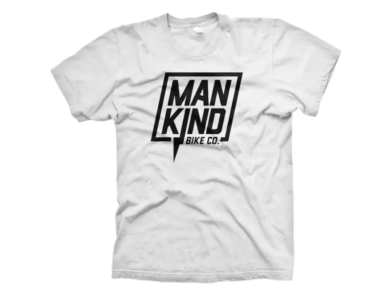 Mankind Bike Co. "Flash" T-Shirt - White