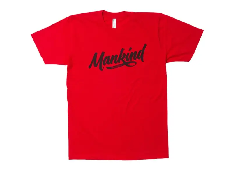 Mankind Bike Co. "Groove" T-Shirt - Red