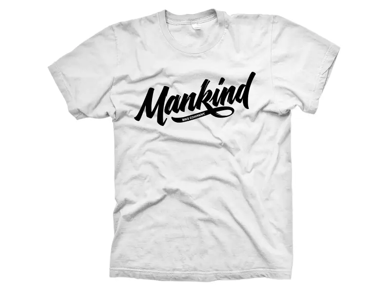 Mankind Bike Co. "Groove" T-Shirt - White