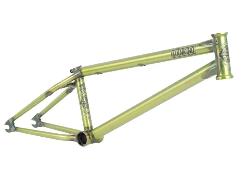 Mankind Bike Co. "International 2.0" BMX Frame - Semi Matte Trans Green