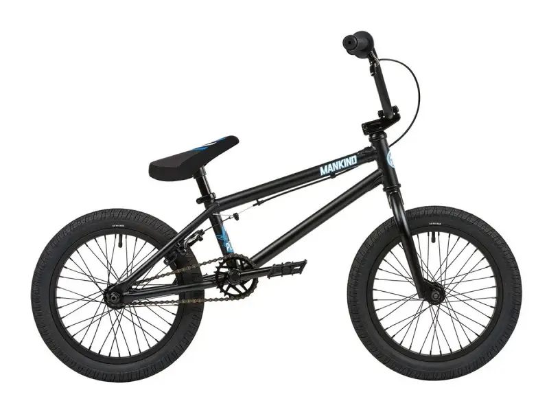 Mankind Bike Co. "Planet 16" 2019 BMX Bike - 16 Inch - Matte Black