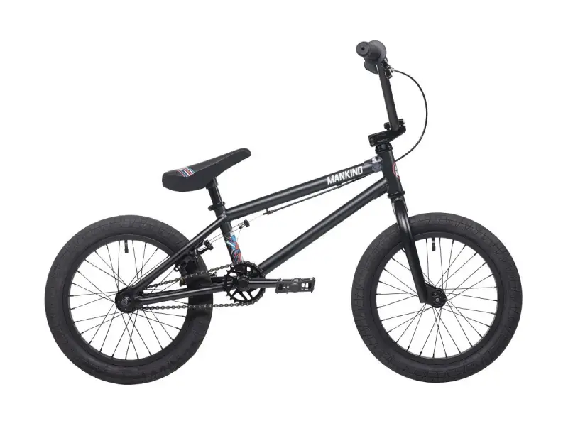 Mankind Bike Co. "Planet 16" 2020 BMX Rad - 16 Zoll - Semi Matte Black
