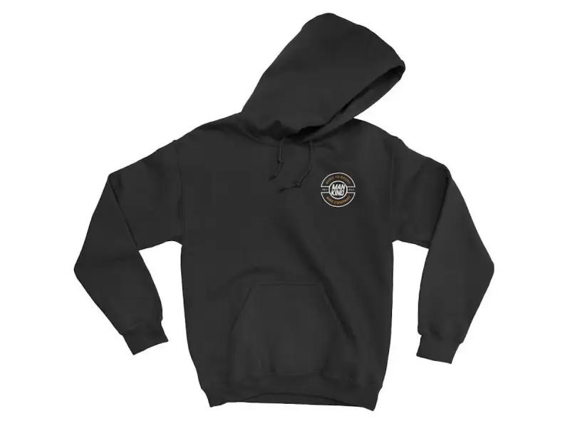Mankind Bike Co. "Resist" Hooded Pullover - Black