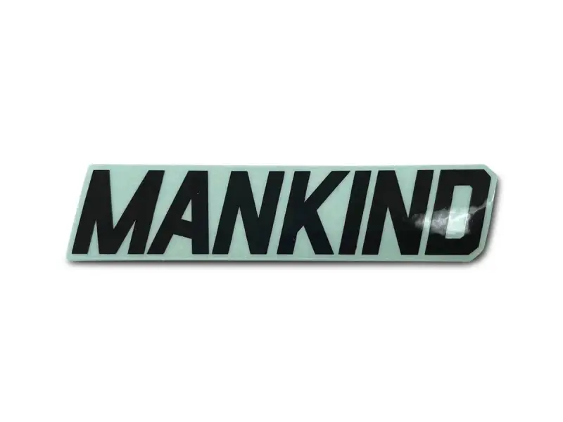 Mankind Bike Co. "Script" Sticker
