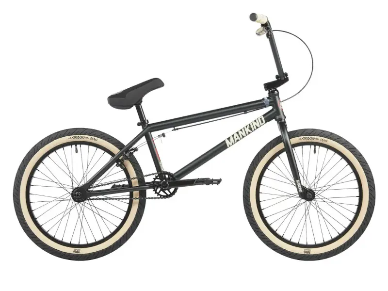 Mankind Bike Co. "Sureshot 20" 2021 BMX Rad - Semi Matte Black