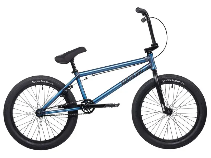 Mankind Bike Co. "Sureshot XL 20" 2020 BMX Rad - Semi Matte Trans Blue