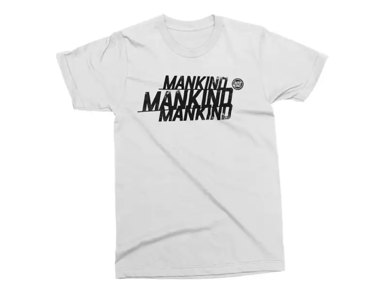 Mankind Bike Co. "Triple" T-Shirt - White