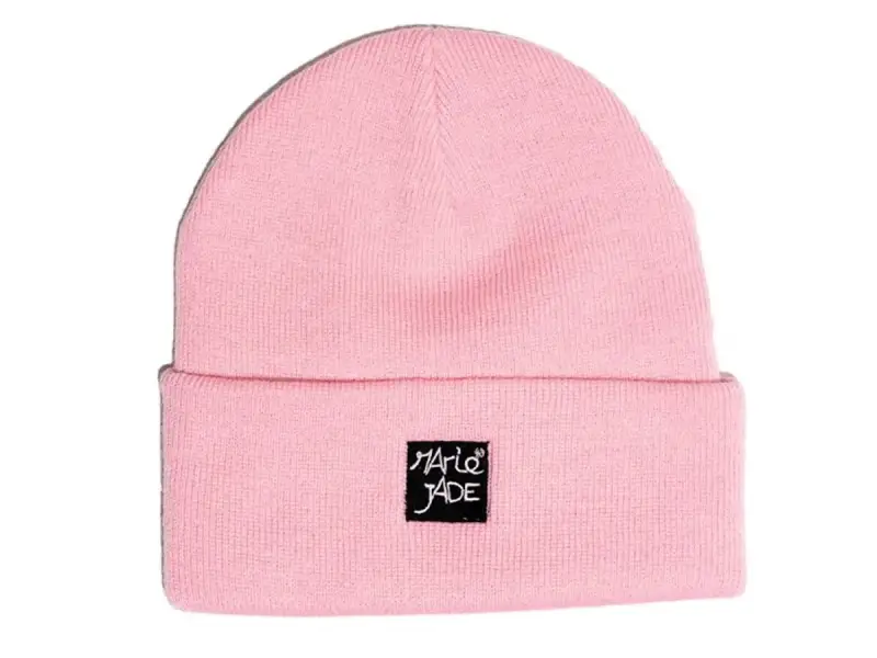 MarieJade "Patch" Beanie Mütze - Pink