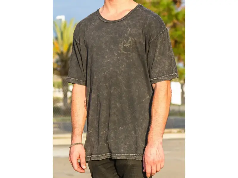 Markit "Black On Black" T-Shirt - Mineral Wash