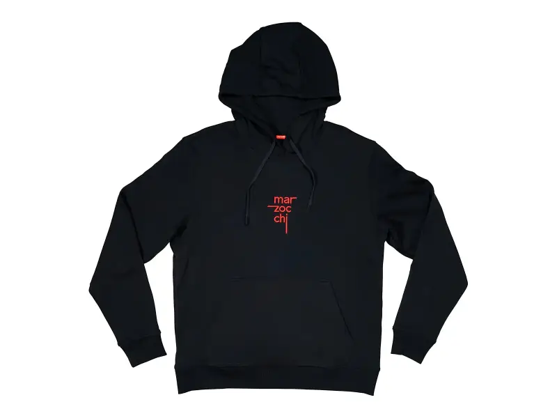 Marzocchi "Logo" Hooded Pullover - Black