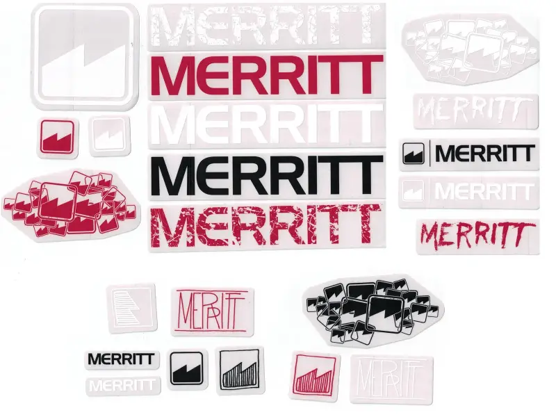 Merritt BMX Stickerset