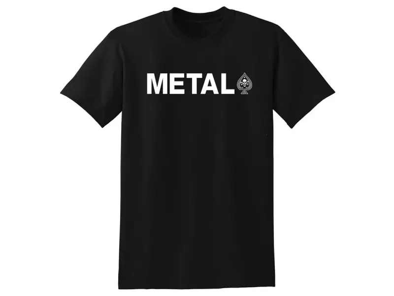 Metal Bikes "Block Logo" T-Shirt - Black