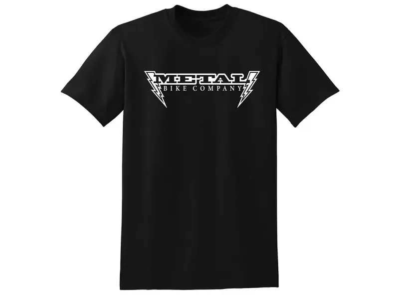 Metal Bikes "Lightning Bolt" T-Shirt - Black