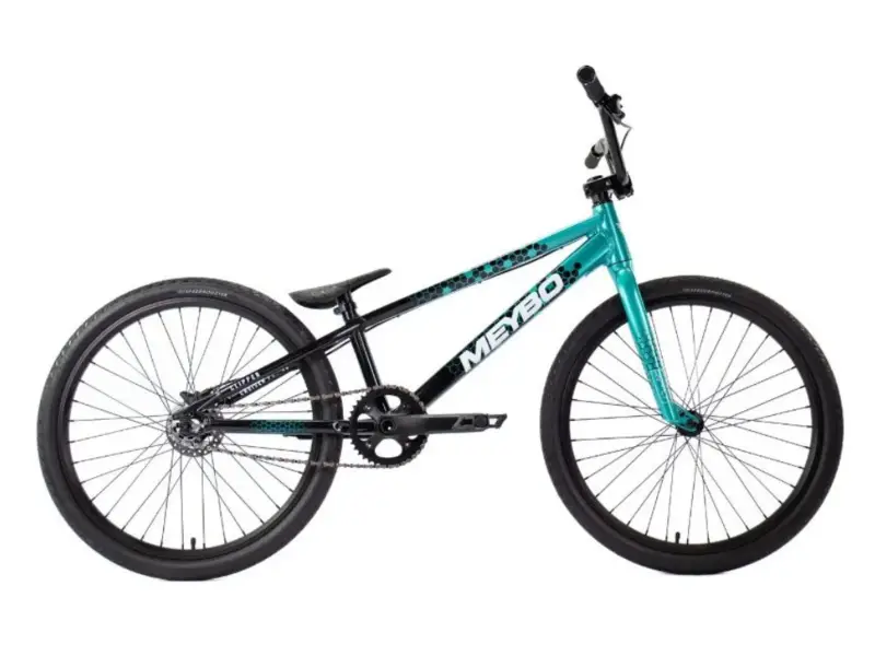 Meybo "Clipper Cruiser Pro 22" 2026 BMX Race Cruiser Rad - 24 Zoll - Black/Green/White