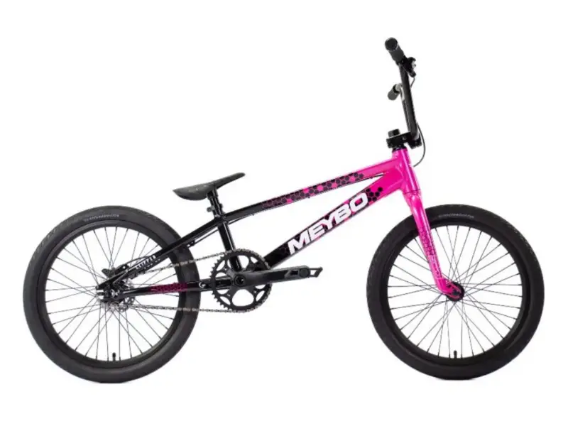 Meybo "Clipper Pro 22" 2026 BMX Race Rad - Black/Pink/White