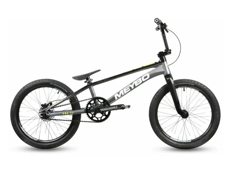 Meybo "Holeshot Custom Pro 21" BMX Race Rad - Grey/Black/Lime