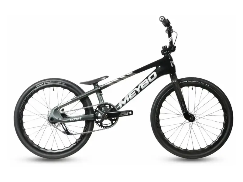 Meybo "HSX Carbon Custom Expert" BMX Race Rad - Grey/Black