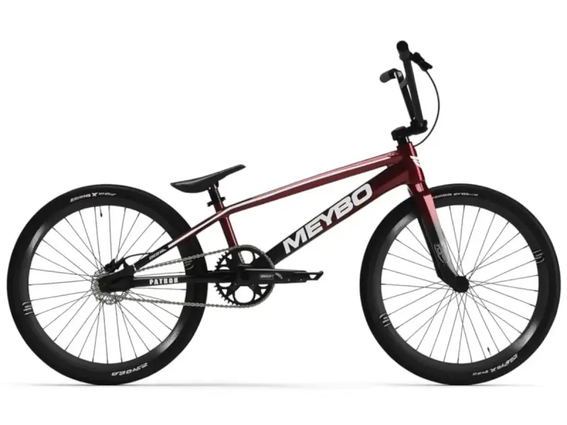 Meybo "Patron Cruiser Pro 22" 2025 BMX Race CruiserBike - 24 Inch - Red/Black/White