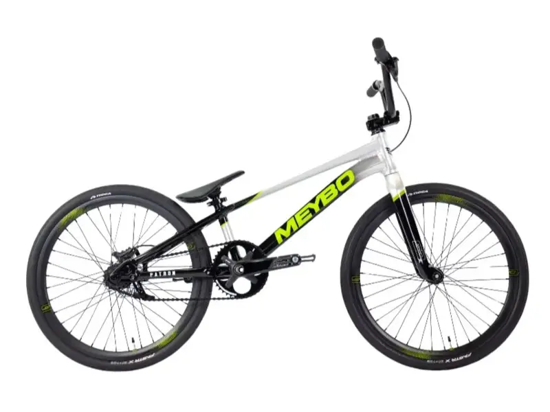 Meybo "Patron Expert" 2026 BMX Race Rad - Black/Grey/Lime