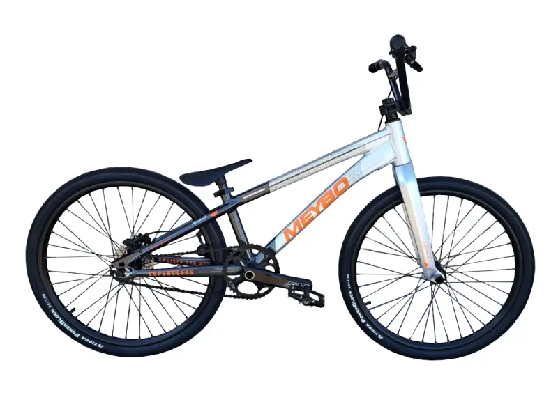 Meybo "Superclass Cruiser Pro 21" 2025 BMX Cruiser Race Rad - 24 Zoll - Grey/Orange