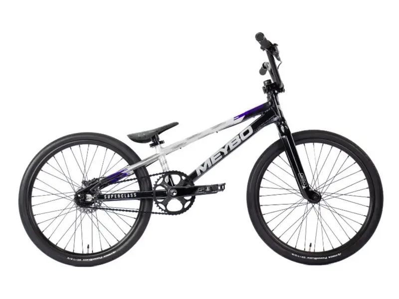 Meybo "Superclass Expert" 2026 BMX Race Rad - Black/Grey/Purple