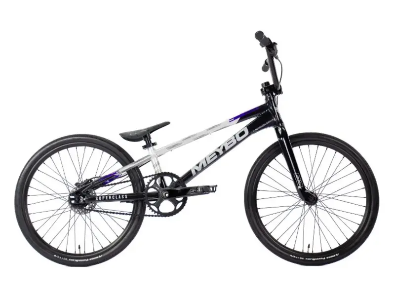 Meybo "Superclass Expert XL" 2026 BMX Race Rad - Black/Grey/Purple
