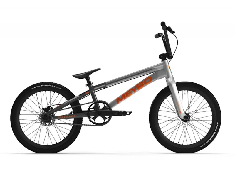 Meybo "Superclass Junior" 2025 BMX Race Rad - Grey/Orange