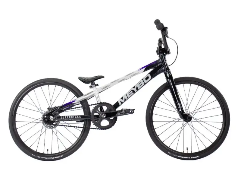 Meybo "Superclass Junior" 2026 BMX Race Rad - Black/Grey/Purple