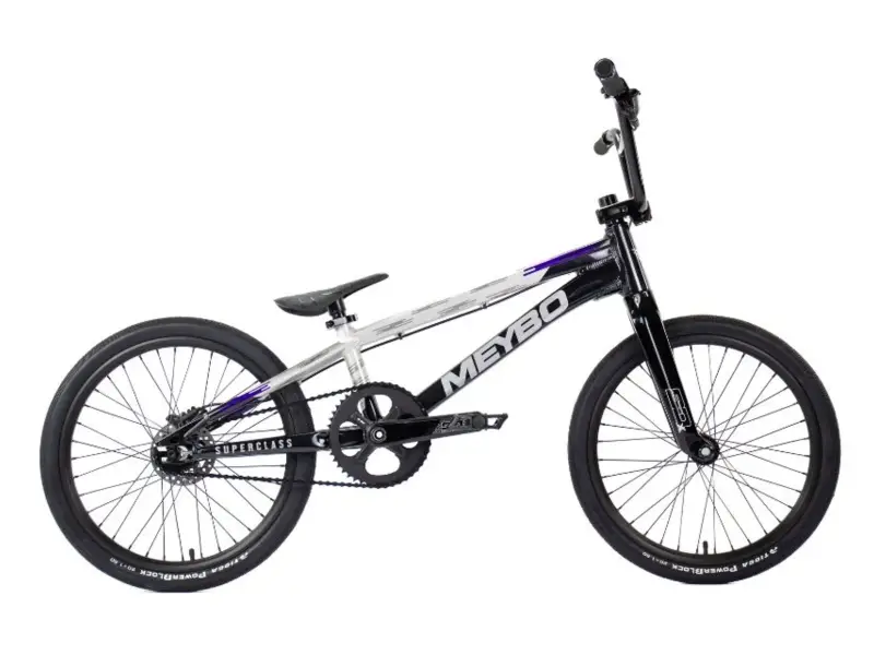 Meybo "Superclass Pro 21" 2026 BMX Race Rad - Black/Grey/Purple