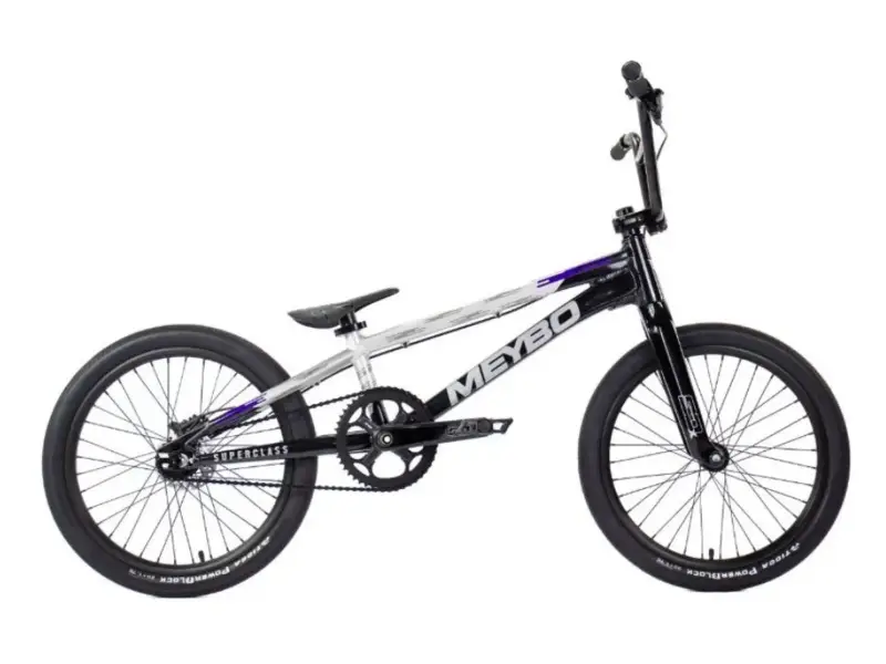 Meybo "Superclass Pro 22" 2026 BMX Race Rad - Black/Grey/Purple
