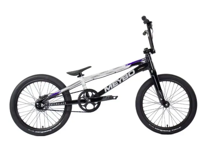 Meybo "Superclass Pro 23" 2026 BMX Race Rad - Black/Grey/Purple