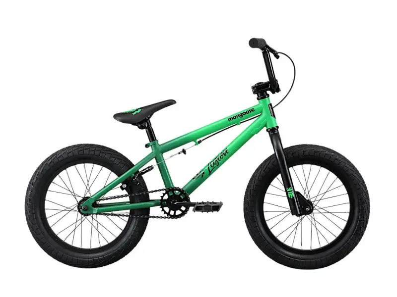 Mongoose "Legion L16" BMX Bike - 16 Inch - Green
